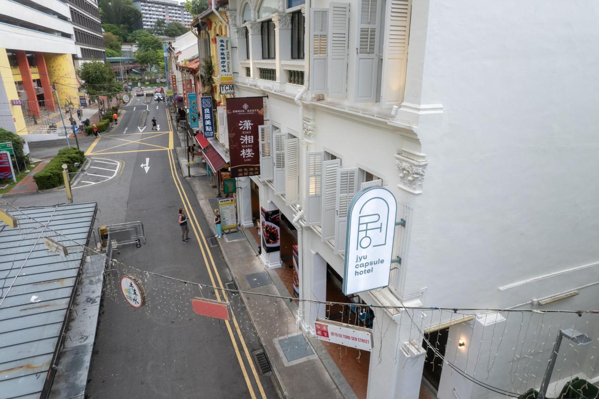Jyu Capsule Hotel Singapore Exterior photo